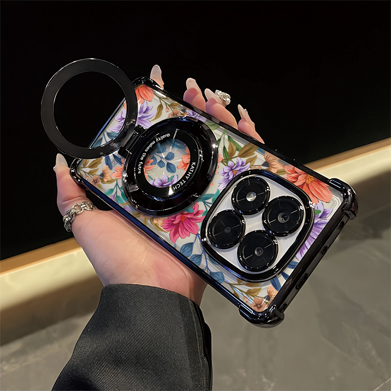 Phone Cases Realme - Floral Painting Phone Case For OPPO