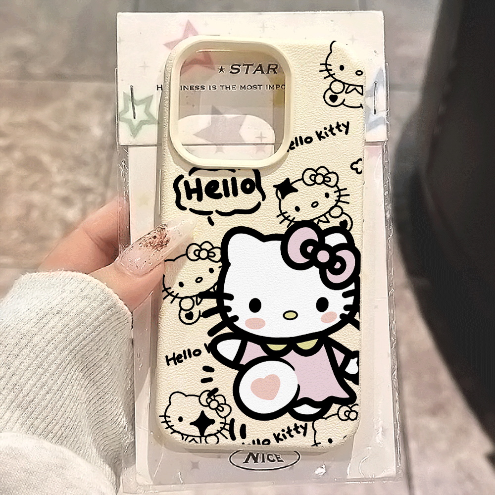 Phone Cases Kawaii - Cute Kawaii HelloKitty Sketch Case For