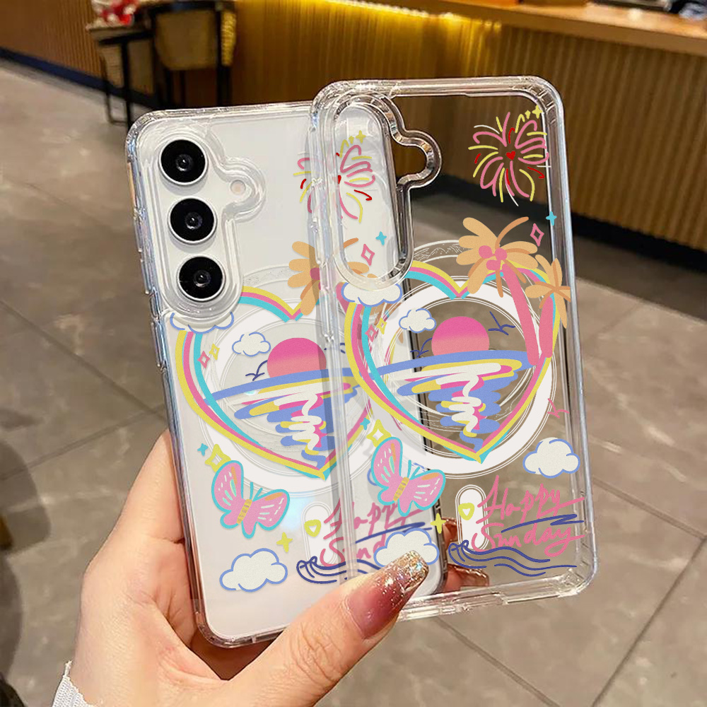 Phone Cases Beach - Magnetic Phone Case for Samsung Galaxy