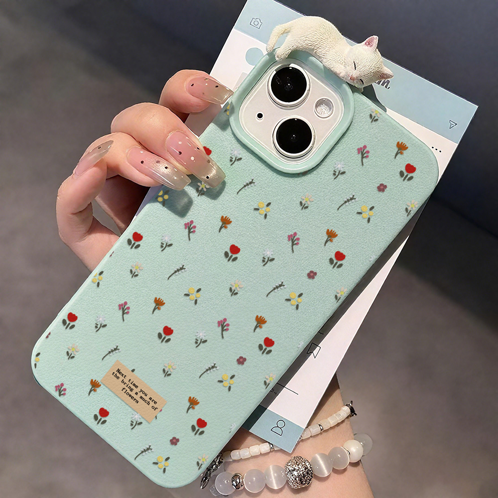 Cute Floral Soft Silicone Phon - Phone Cases Leather ulasan dan harga
