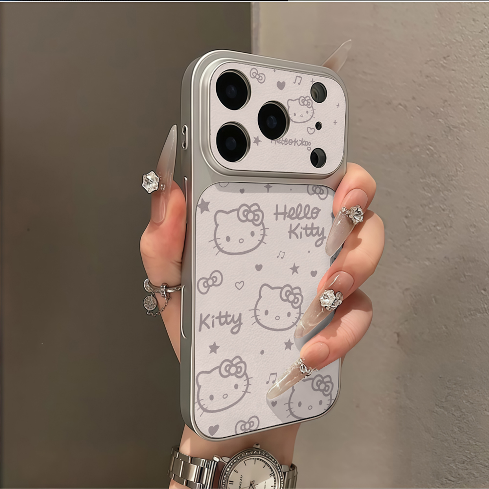 Line art Simple Hello Kitty Ph - Phone Cases Leather ulasan dan harga