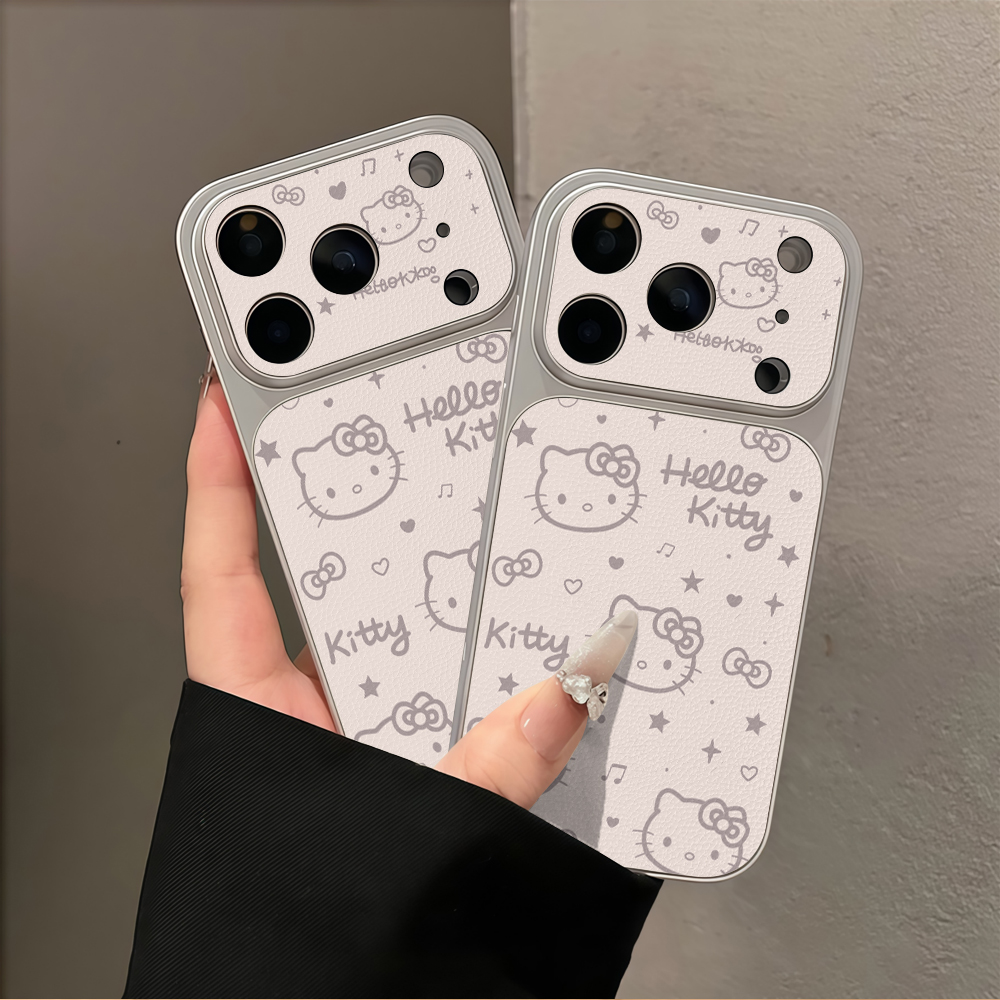 Line art Simple Hello Kitty Ph - Phone Cases Leather ulasan dan harga