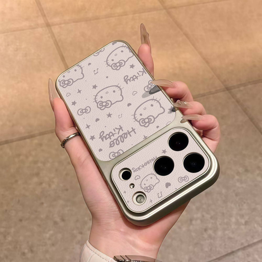 Line art Simple Hello Kitty Ph - Phone Cases Leather ulasan dan harga