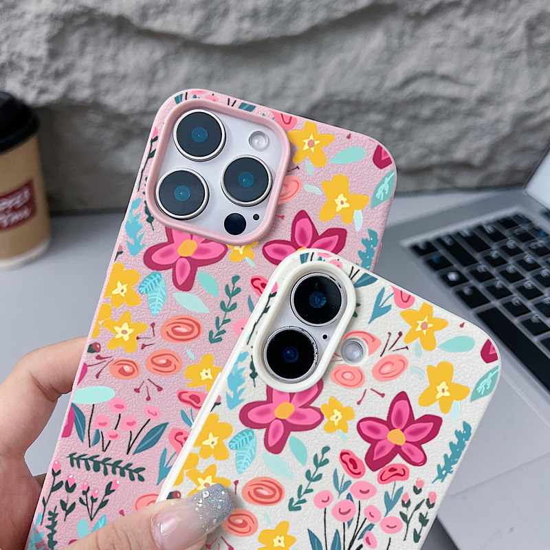 Colorful Flowers Phone Case Fo - Phone Cases Leather ulasan dan harga