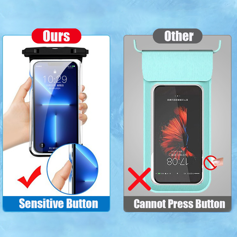 Waterproof Phone Case Swimming - Phone Cases Beach ulasan dan harga