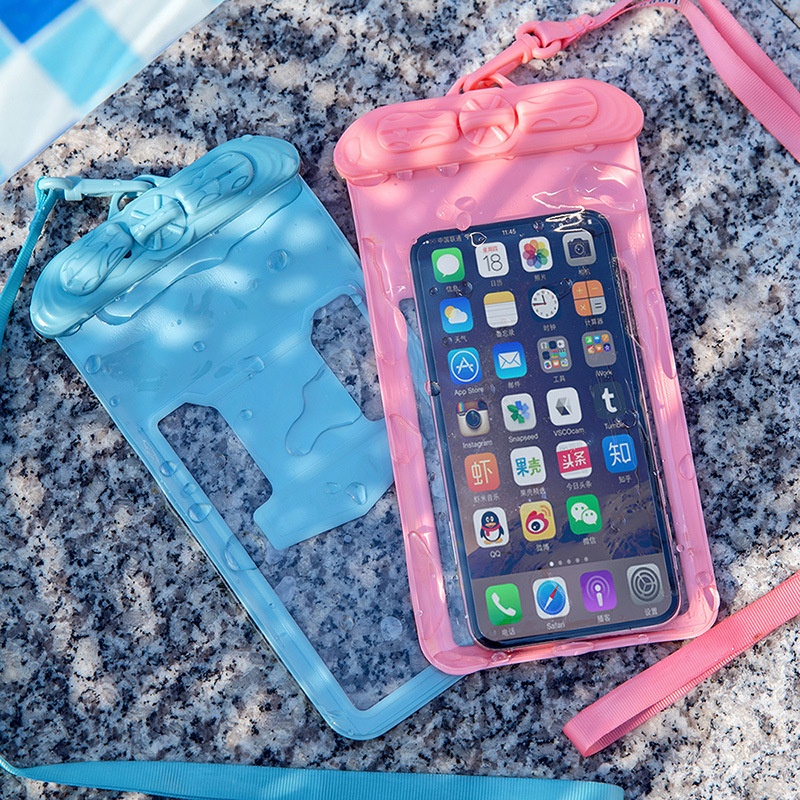 Waterproof Phone Pouch Armband - Phone Cases Beach ulasan dan harga
