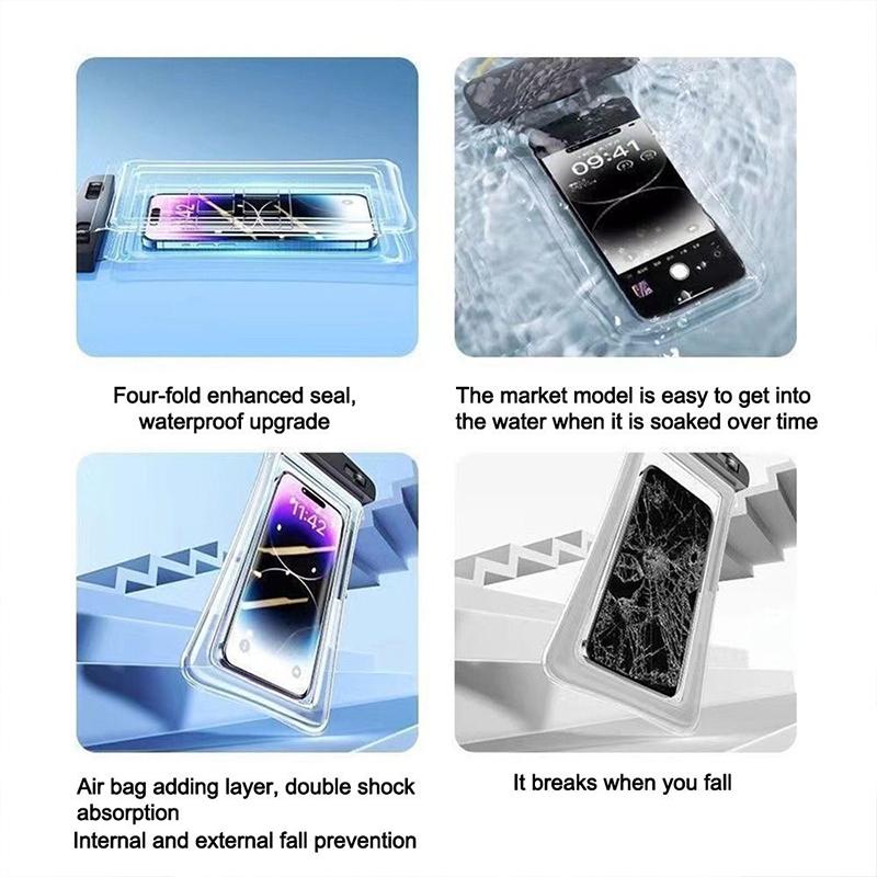 Universal Waterproof Phone Pou - Phone Cases Beach ulasan dan harga