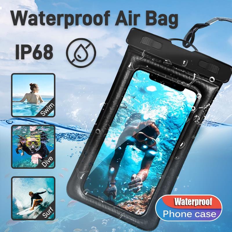New Floating Airbag Waterproof - Phone Cases Beach ulasan dan harga