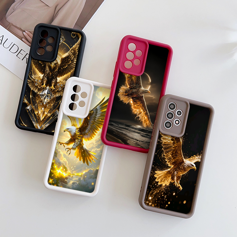 Stylish Eagle Golden Diamond P - Phone Cases Oppo ulasan dan harga