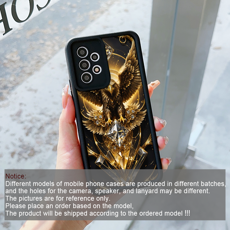 Stylish Eagle Golden Diamond P - Phone Cases Oppo ulasan dan harga