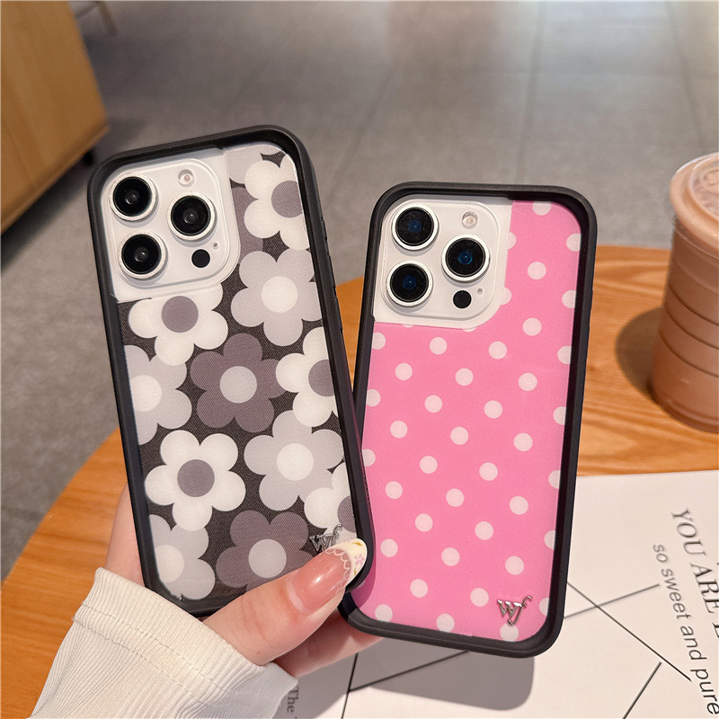 Wildflower Gingham Heart Phone - Phone Cases Ugly ulasan dan harga