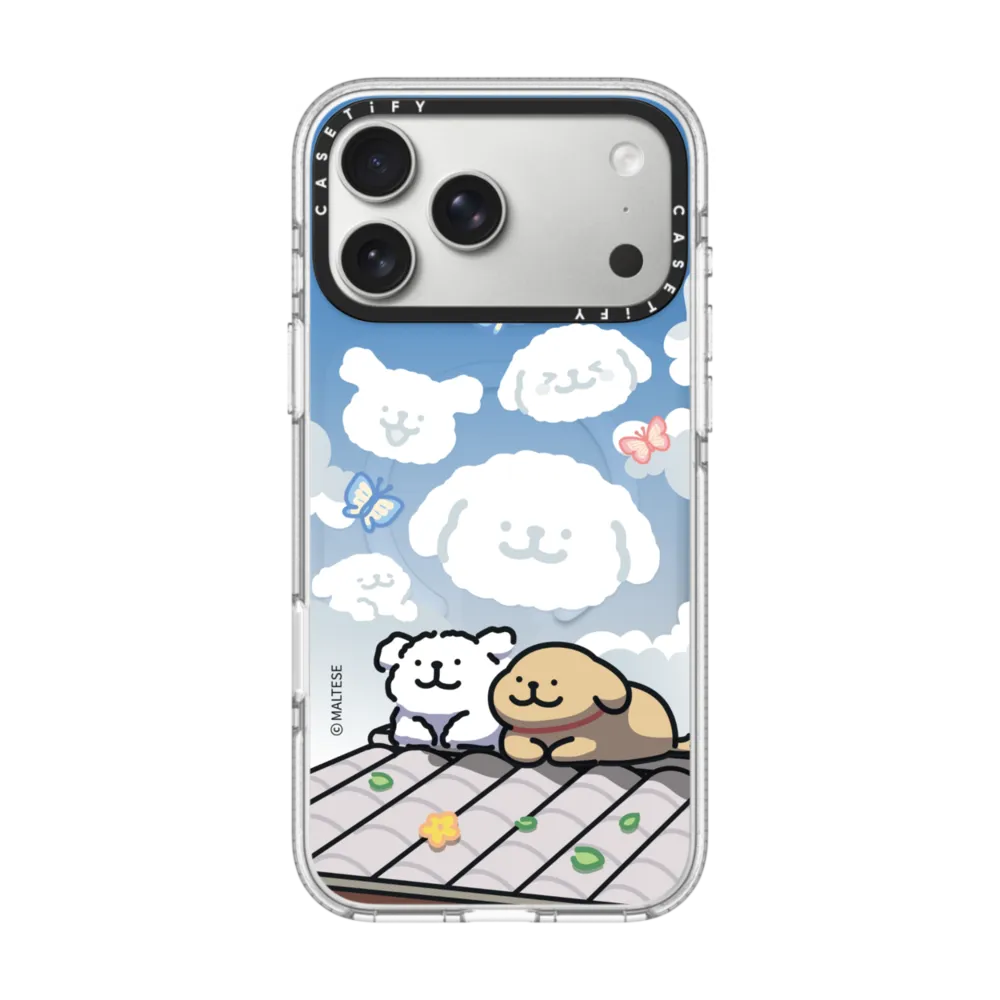 CASETiFY MAltese Line Dog Art  - Phone Cases Art ulasan dan harga