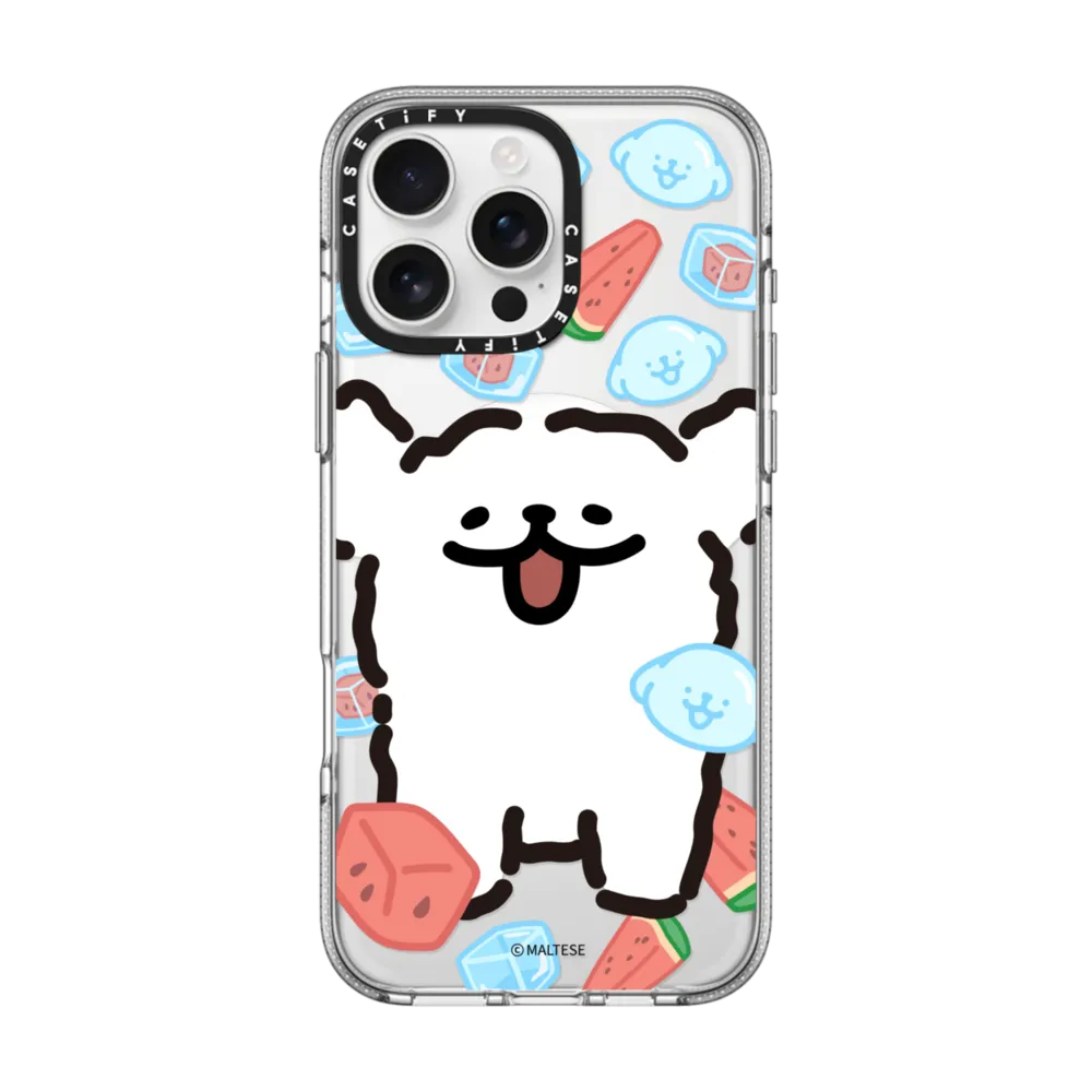 CASETiFY MAltese Line Dog Art  - Phone Cases Art ulasan dan harga