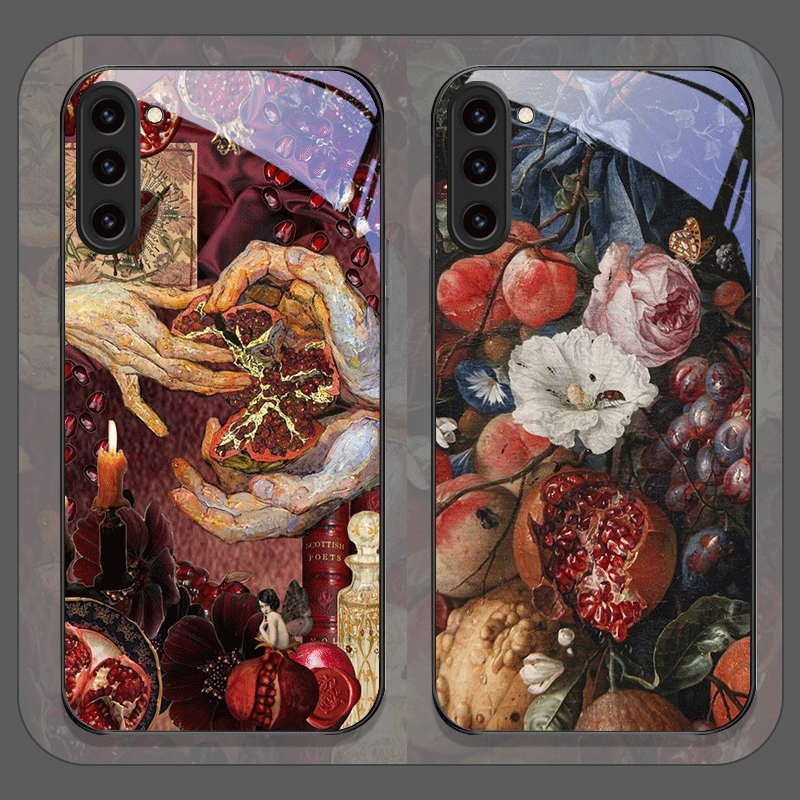 Luxurious Pomegranate Flower P - Phone Cases Art ulasan dan harga