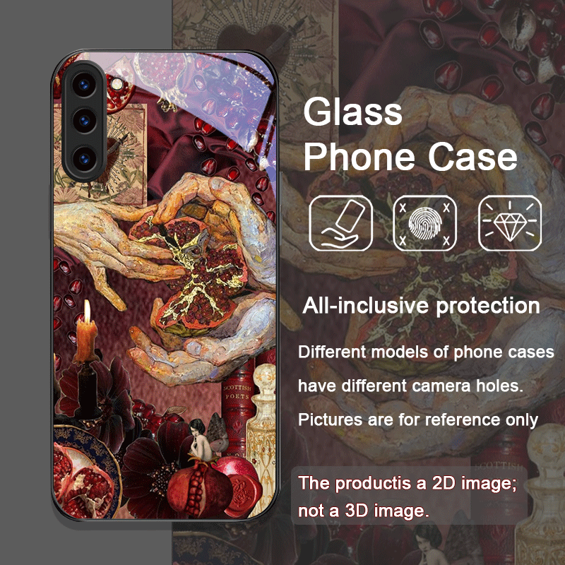 Luxurious Pomegranate Flower P - Phone Cases Art ulasan dan harga