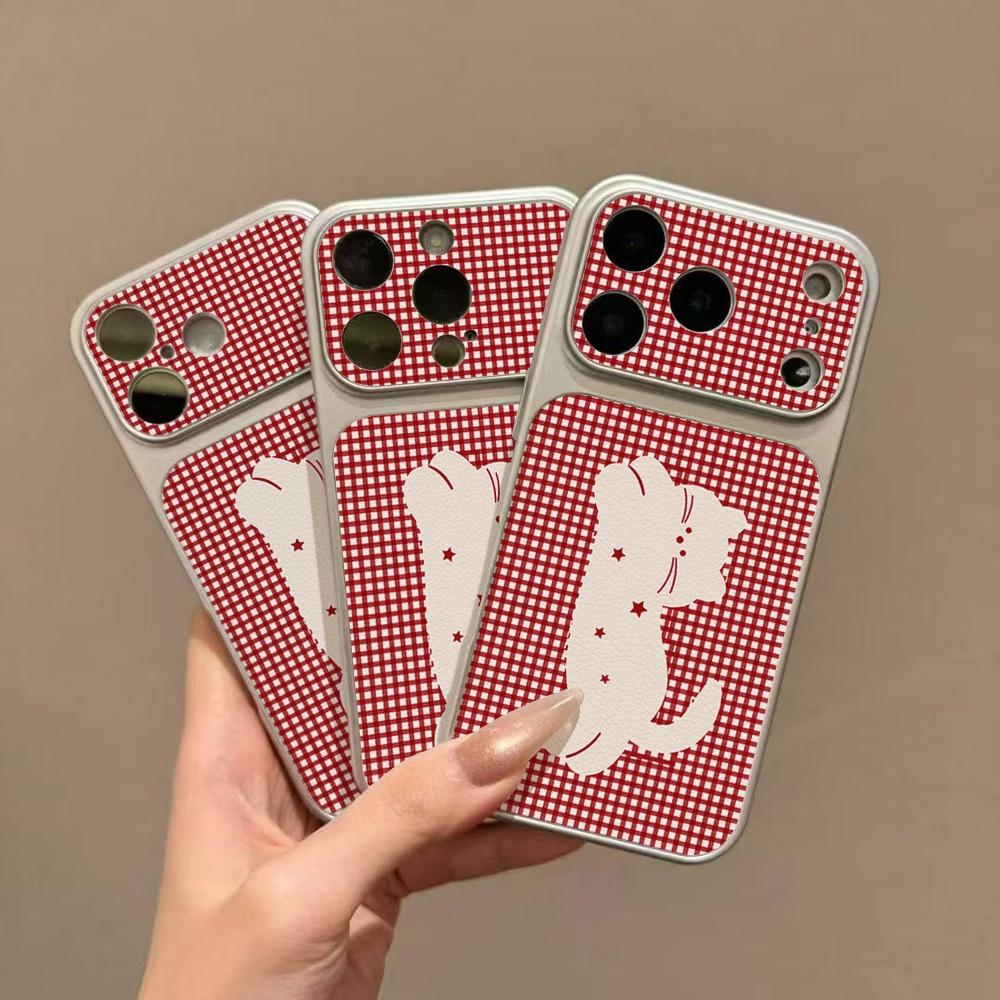Leather Cute Pets Cat Pink Bac - Phone Cases Leather ulasan dan harga