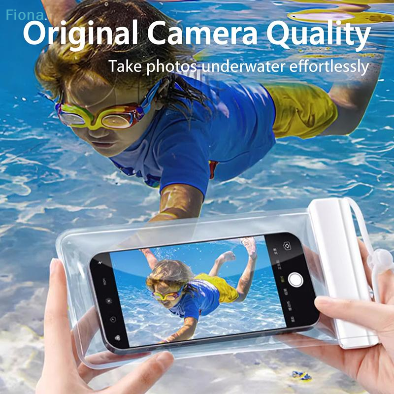 ✔Universal Transparent Waterpr - Phone Cases Beach ulasan dan harga