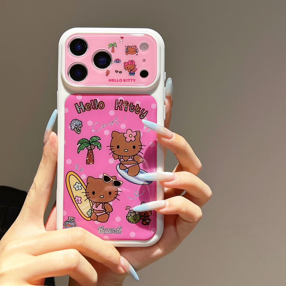 Fashion Cute Cartoon Sanrio He - Phone Cases Beach ulasan dan harga