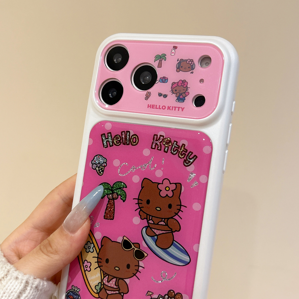 Fashion Cute Cartoon Sanrio He - Phone Cases Beach ulasan dan harga