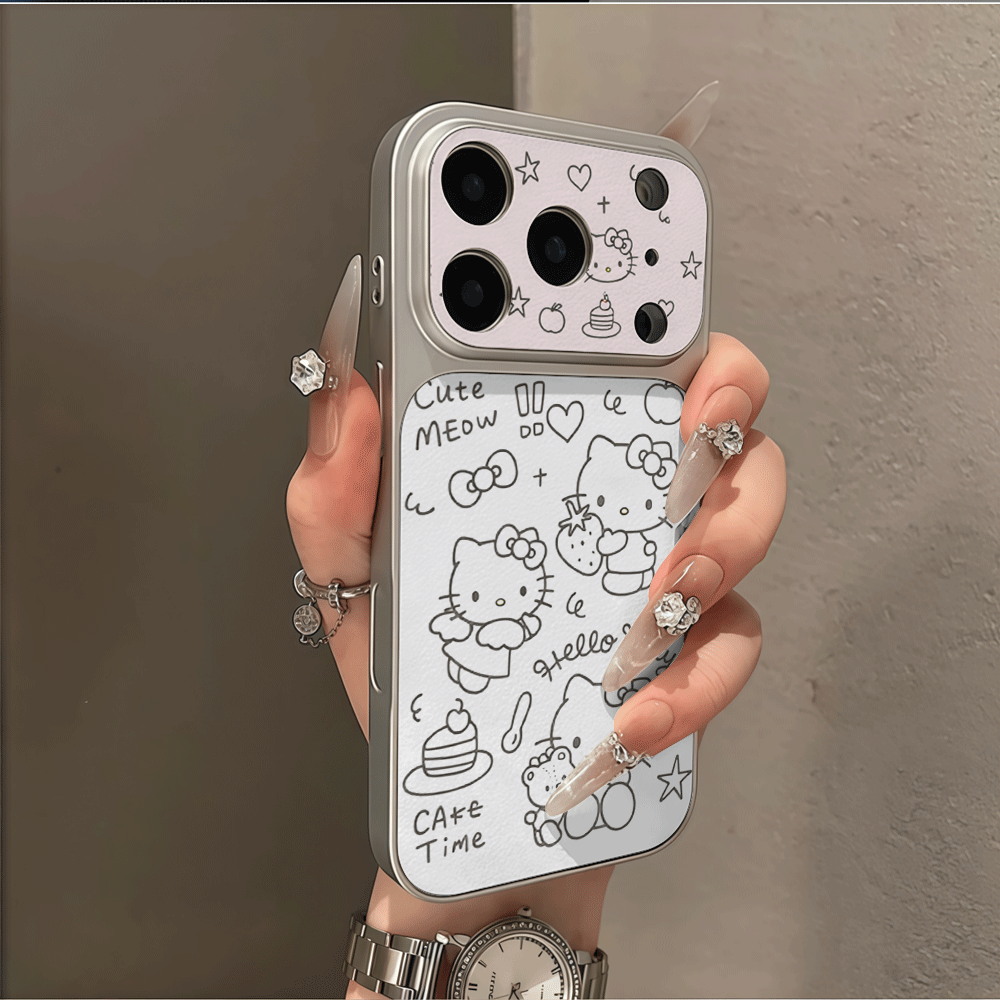Doodle Line Art Hello Kitty Ph - Phone Cases Art ulasan dan harga