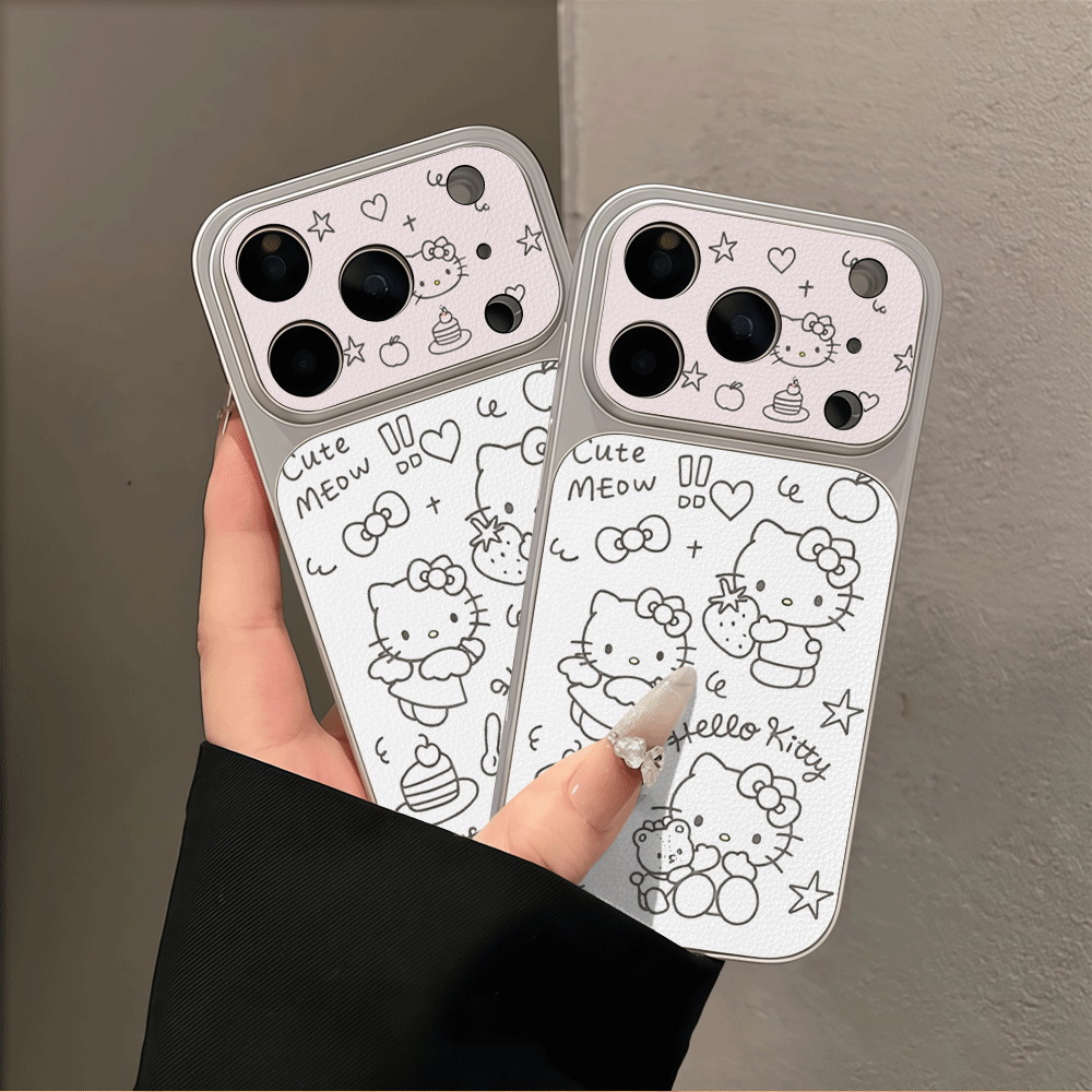 Doodle Line Art Hello Kitty Ph - Phone Cases Art ulasan dan harga