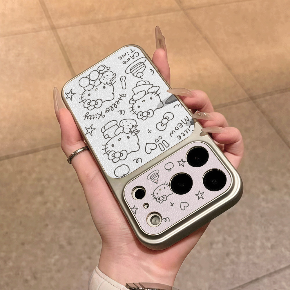 Doodle Line Art Hello Kitty Ph - Phone Cases Art ulasan dan harga