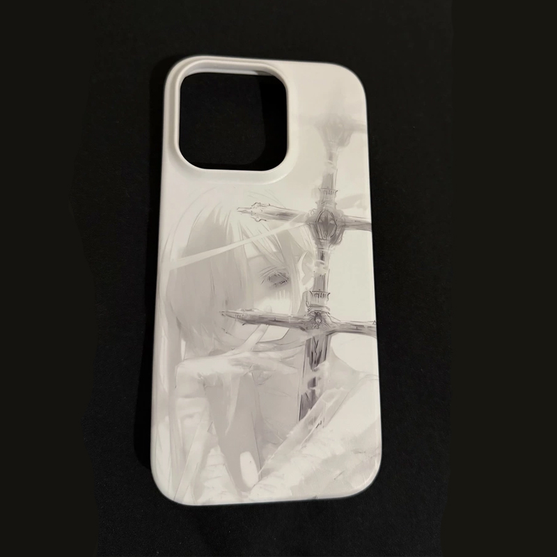 Beautiful Anime Girl Sword Coo - Phone Cases Anime ulasan dan harga