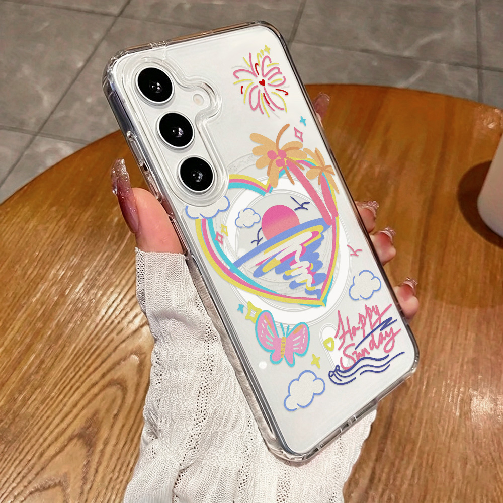Magnetic Phone Case for Samsun - Phone Cases Beach ulasan dan harga