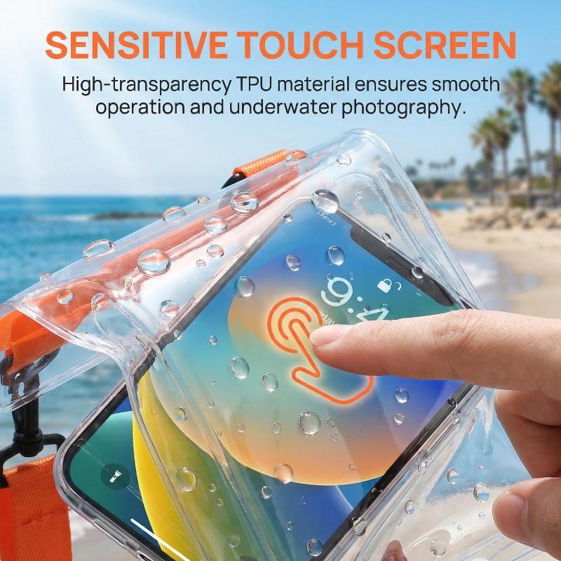 Large Capacity Waterproof Phon - Phone Cases Beach ulasan dan harga
