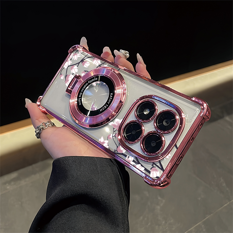 Holder Stand Plating Phone Cas - Phone Cases Realme ulasan dan harga