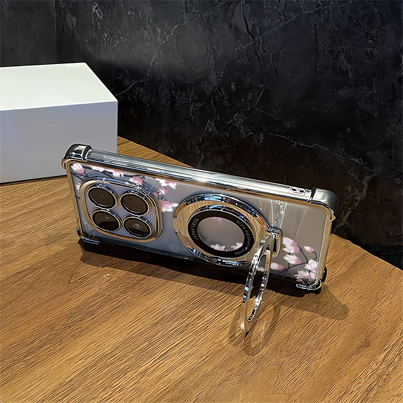 Holder Stand Plating Phone Cas - Phone Cases Realme ulasan dan harga