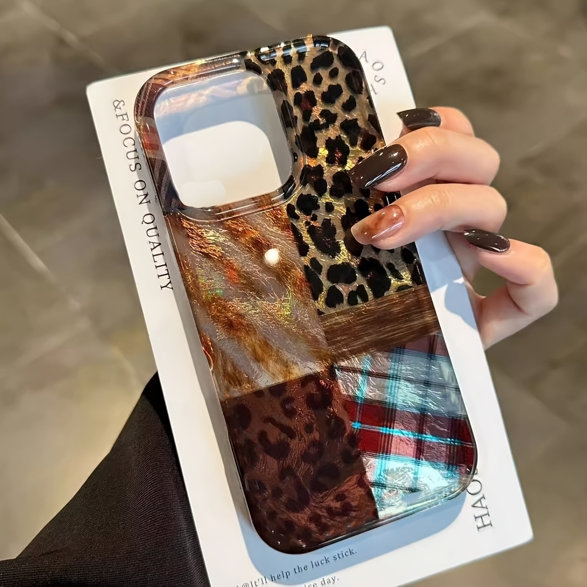 High-End Leopard Print And Tin - Phone Cases Art ulasan dan harga