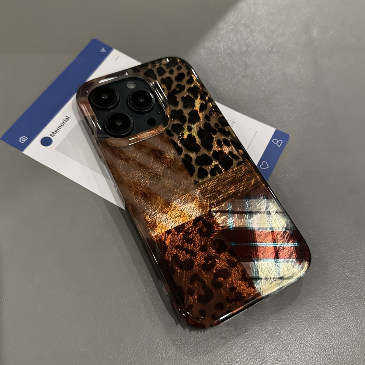 High-End Leopard Print And Tin - Phone Cases Art ulasan dan harga