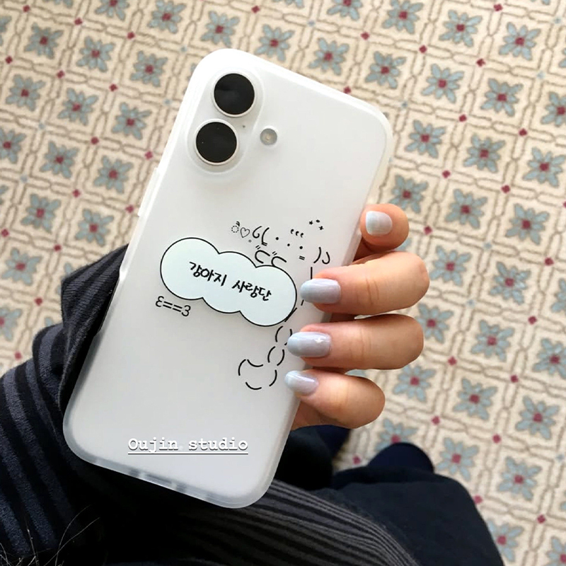 Kawaii Ins Puppy Graffiti Fros - Phone Cases Kawaii ulasan dan harga