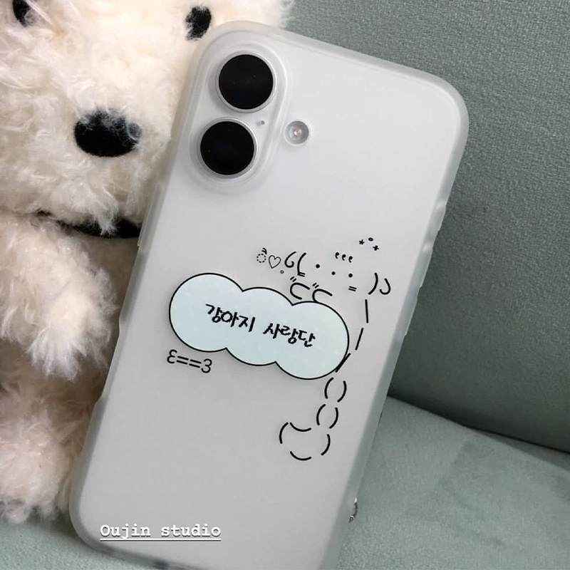 Kawaii Ins Puppy Graffiti Fros - Phone Cases Kawaii ulasan dan harga