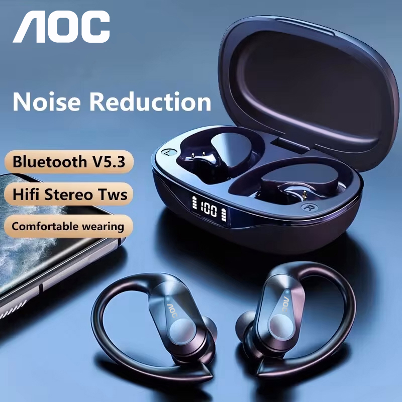Choice AOC Sports Headset Wire - Phone Cases Beach ulasan dan harga