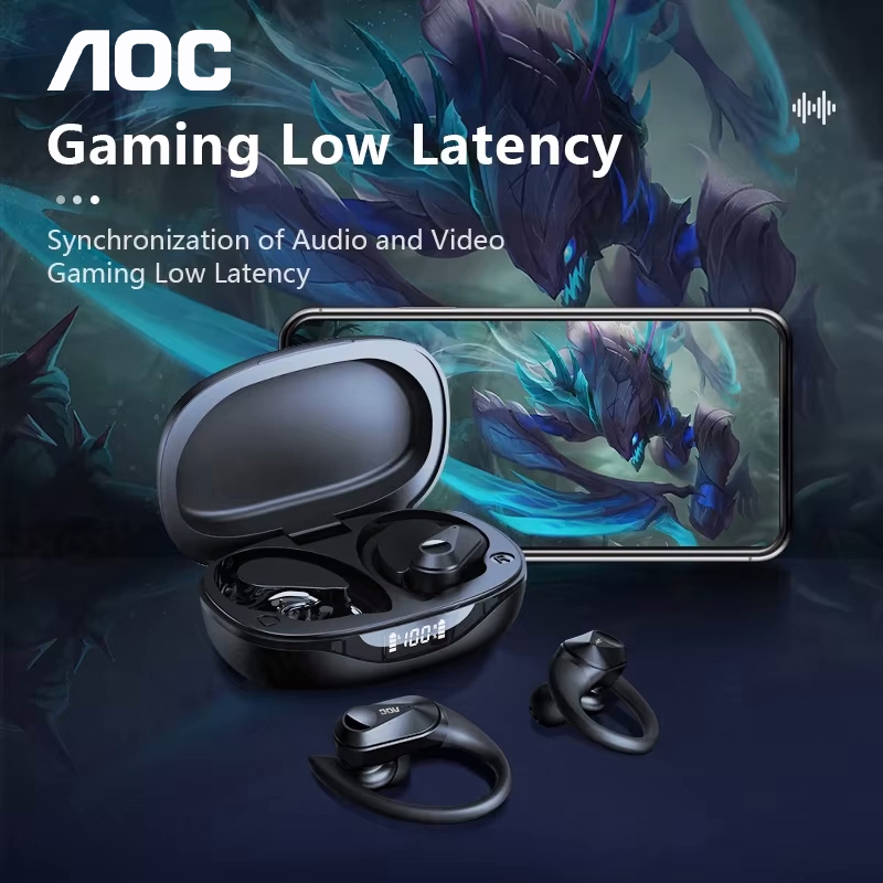 Choice AOC Sports Headset Wire - Phone Cases Beach ulasan dan harga
