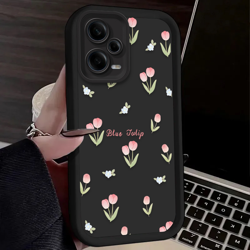 Retro Tulip Flower Phone Case  - Phone Cases For Iphone 11 ulasan dan harga
