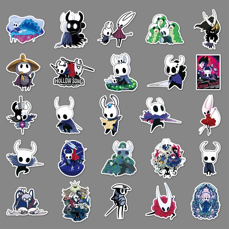 Hollow Knight 50pcs stickers c - Phone Cases Beach ulasan dan harga