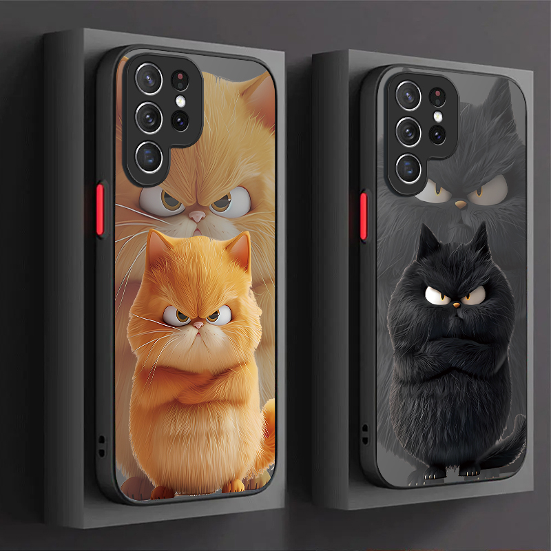 Angry Cat Couple Style Case fo - Phone Cases Art ulasan dan harga