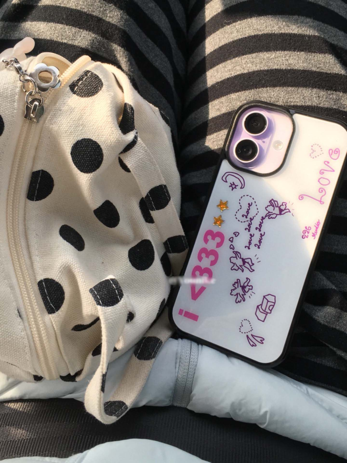 Retro Angel Love Painting Kawa - Phone Cases Kawaii ulasan dan harga