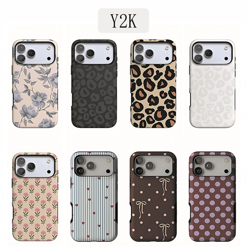 Luxury Y2K Stripes Love Heart  - Phone Cases Ugly ulasan dan harga