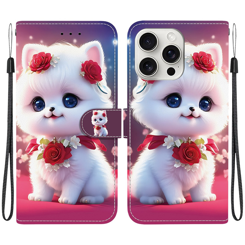 Elegant Colored Flower Wallet  - Phone Cases Ugly ulasan dan harga