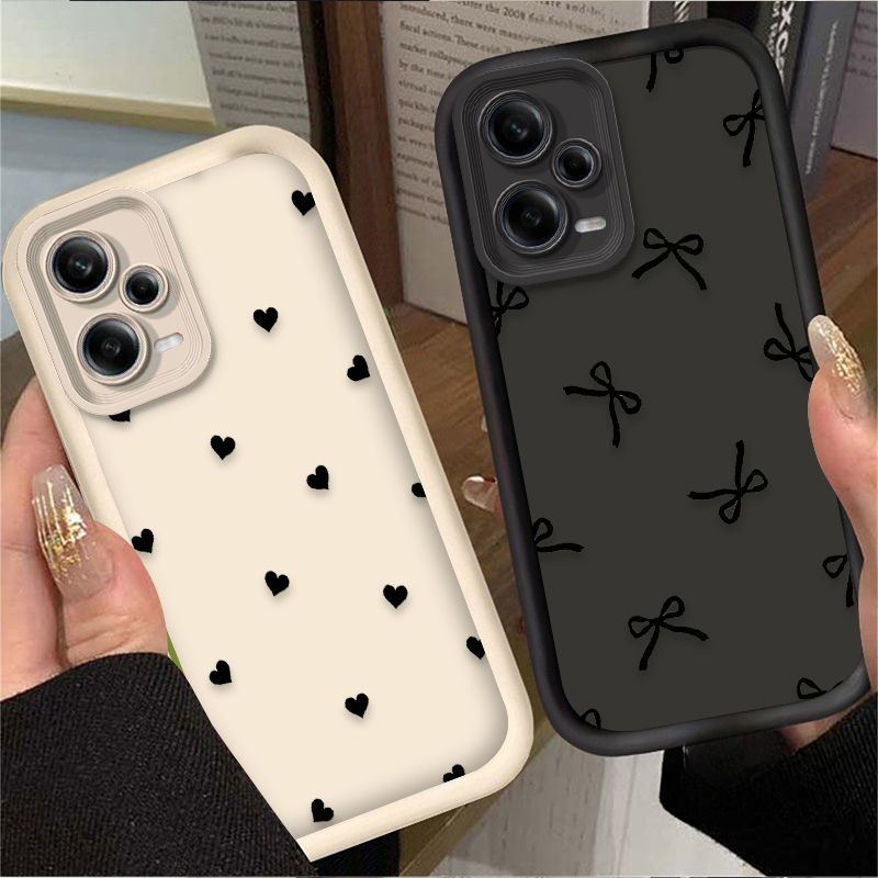 Black Love Heart Bowknot Phone - Phone Cases For Iphone 11 ulasan dan harga