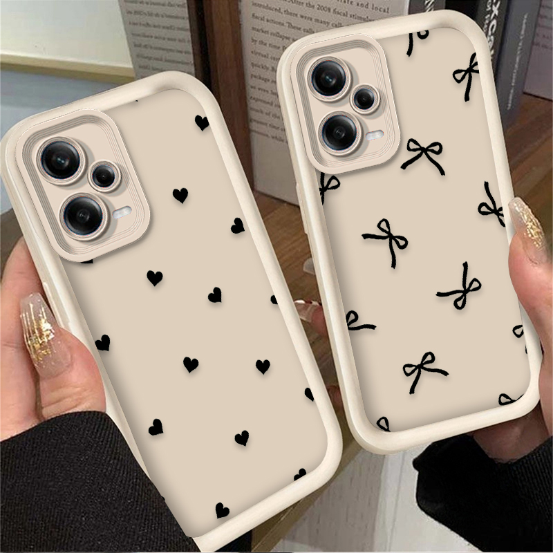 Black Love Heart Bowknot Phone - Phone Cases For Iphone 11 ulasan dan harga