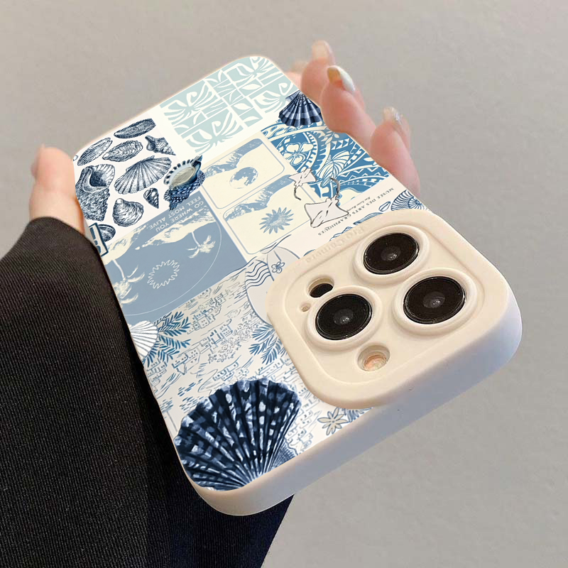 Ocean Creative Coastal Seashel - Phone Cases Beach ulasan dan harga